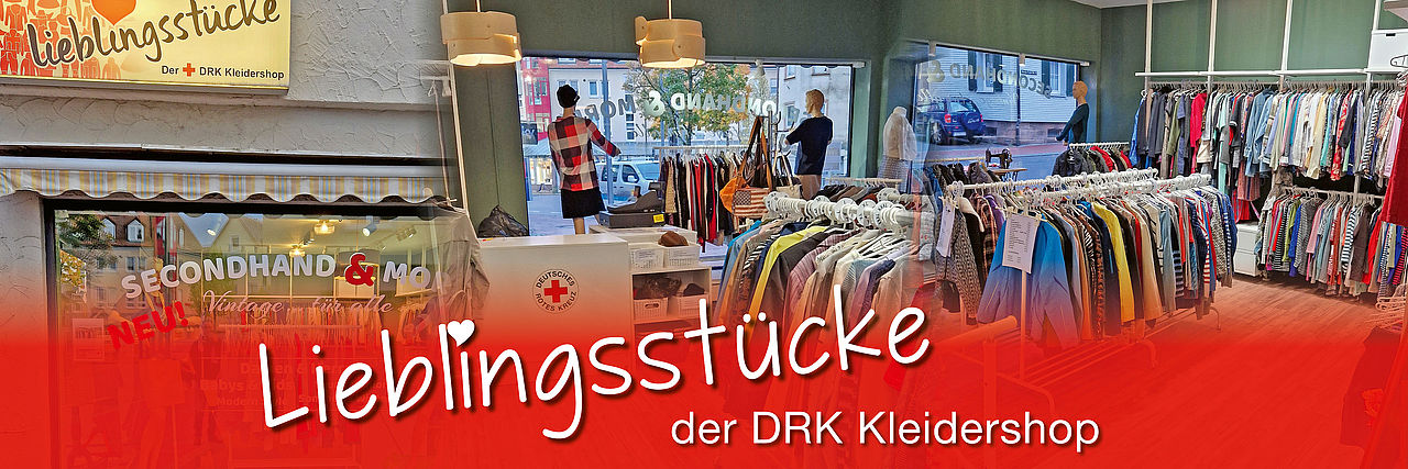 Kleidershop von außen und von innen fotografiert